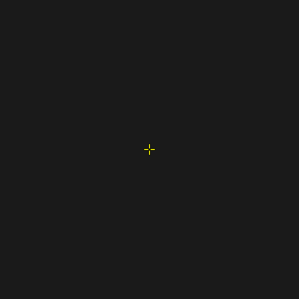 Custom crosshair example